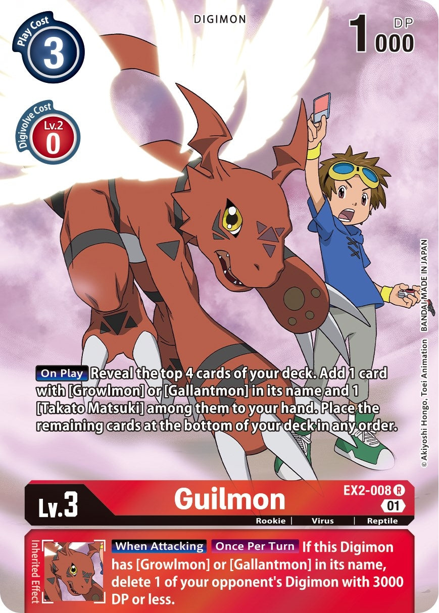 Image for Guilmon (Alternate Art) - Digimon Card Game