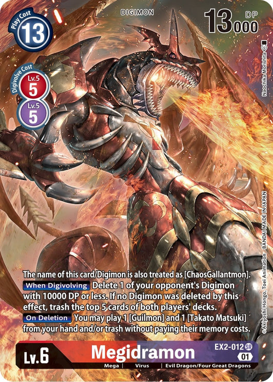 Image for Megidramon (Alternate Art) - Digimon Card Game
