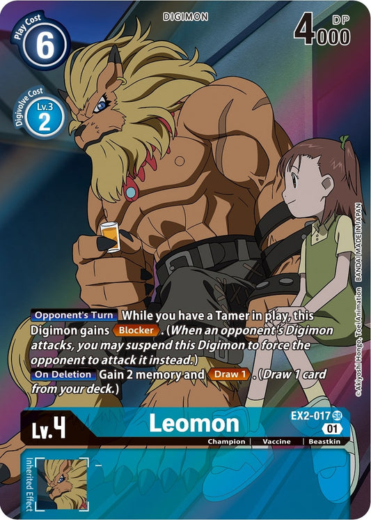 Image for Leomon (Alternate Art) - Digimon Card Game
