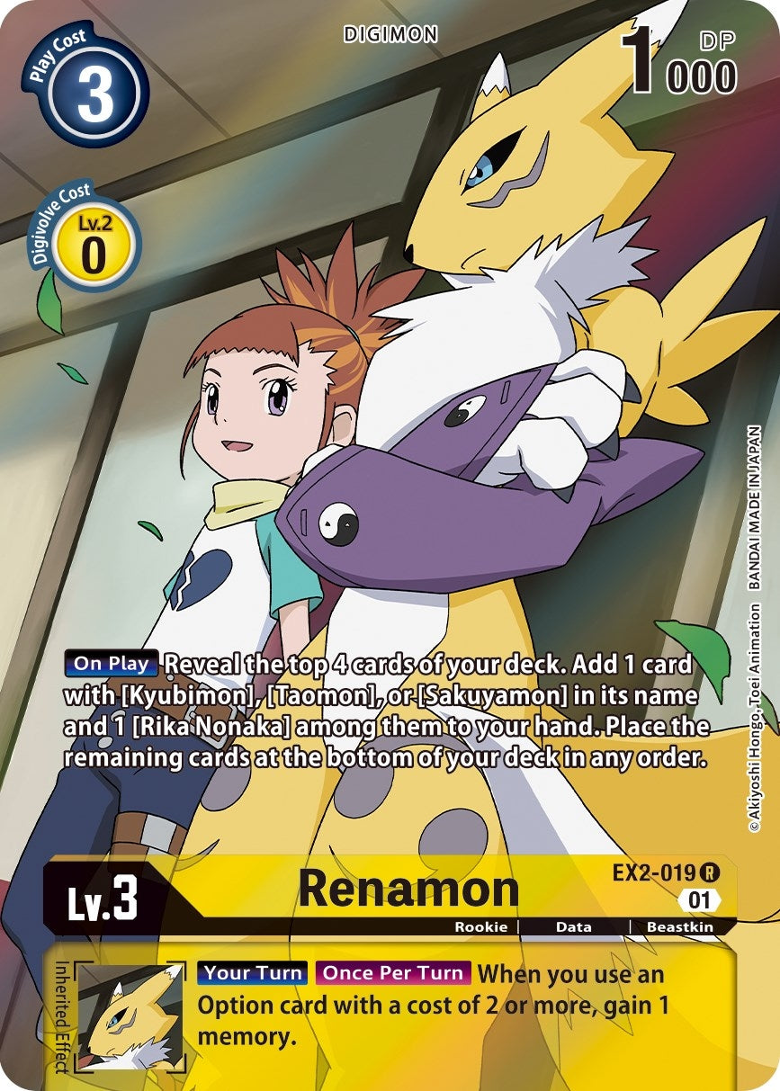 Image for Renamon (Alternate Art) - Digimon Card Game
