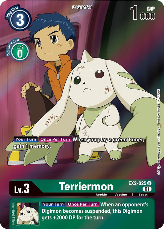 Image for Terriermon (Alternate Art) - Digimon Card Game