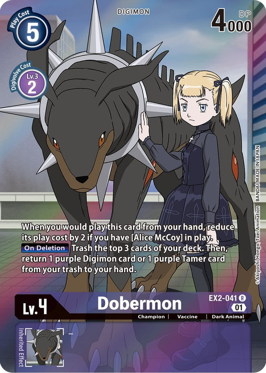 Image for Dobermon (Alternate Art) - Digimon Card Game