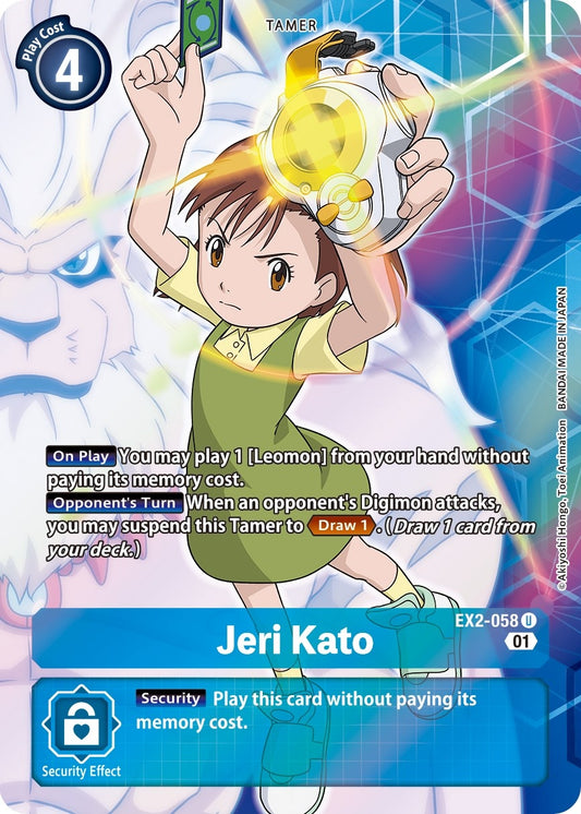 Image for Jeri Kato (Alternate Art) - Digimon Card Game