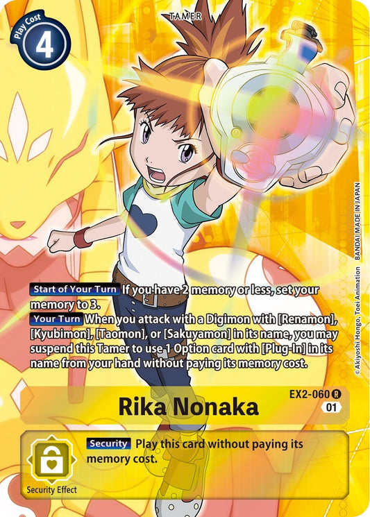 Image for Rika Nonaka (Alternate Art) - Digimon Card Game