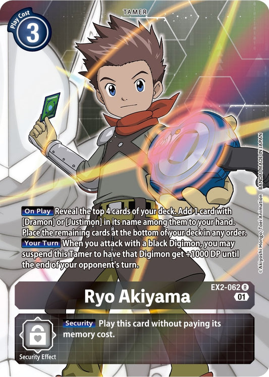 Image for Ryo Akiyama (Alternate Art) - Digimon Card Game