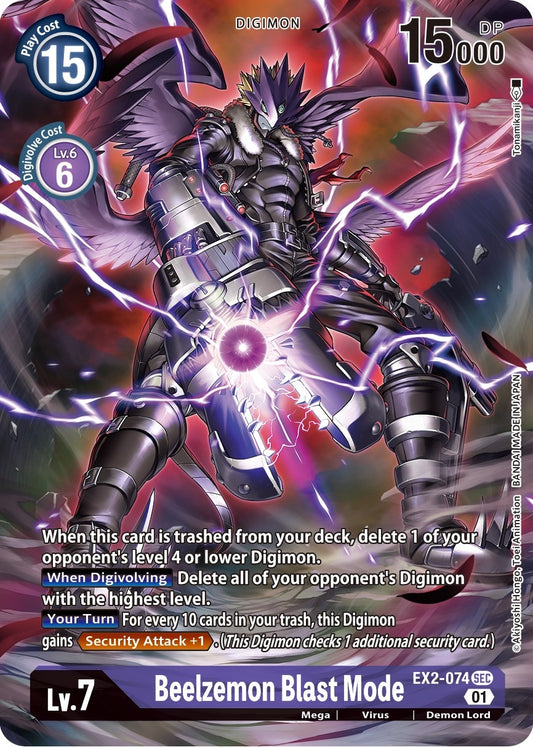 Image for Beelzemon Blast Mode (Alternate Art) - Digimon Card Game