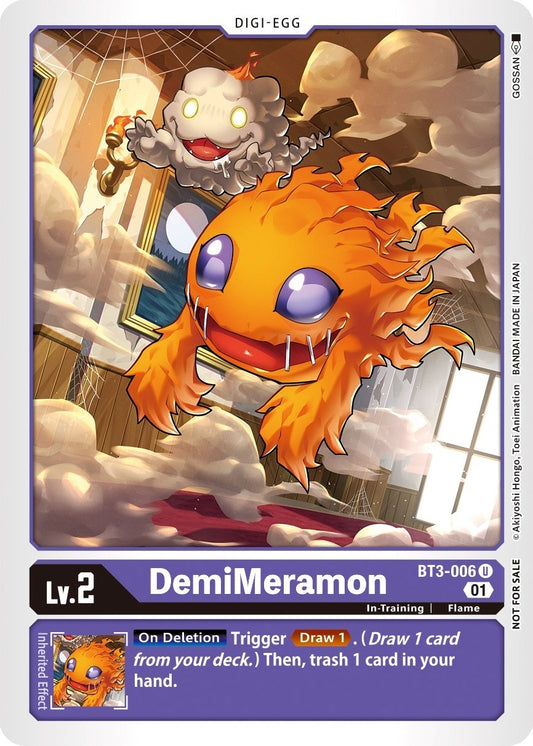 Image for DemiMeramon - BT3-006 (Winner Pack New Awakening) - Digimon Card Game
