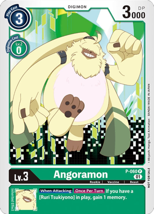 Image for Angoramon (Official Tournament Pack Vol.5) - Digimon Card Game