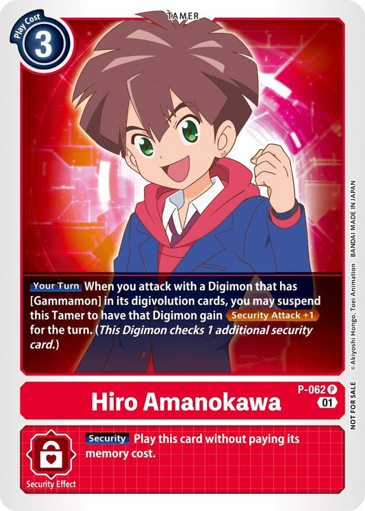Image for Hiro Amanokawa (Official Tournament Pack Vol.5) - Digimon Card Game