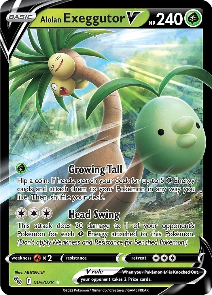 Image for Alolan Exeggutor V - Pokemon