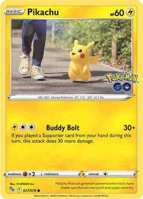 Image for Pikachu (27) - Pokemon