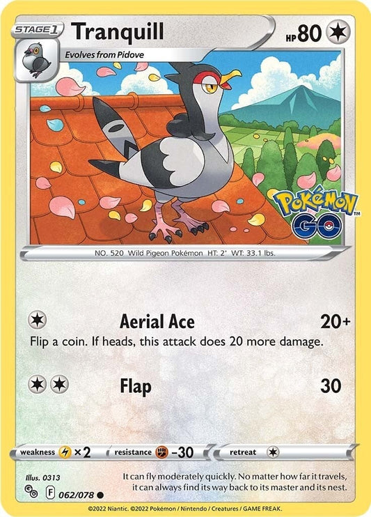 Image for Tranquill - Pokemon