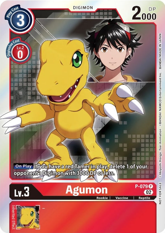 Image for Agumon - P-079 - Digimon Card Game