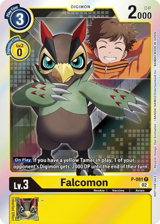 Image for Falcomon - P-081 - Digimon Card Game