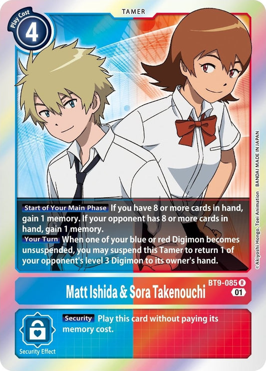 Image for Matt Ishida & Sora Takenouchi - Digimon Card Game