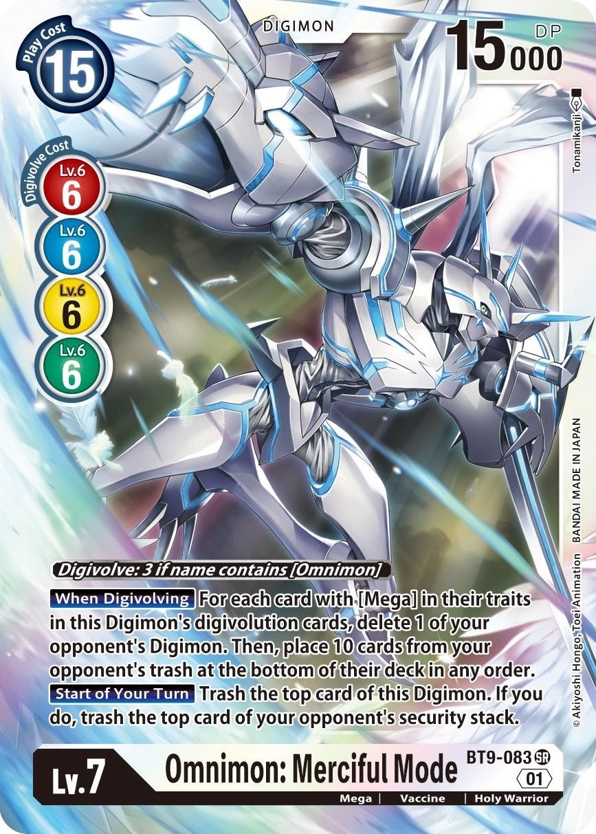 Image for Omnimon: Merciful Mode - Digimon Card Game