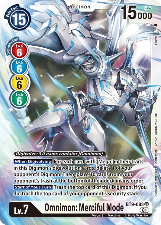 Image for Omnimon: Merciful Mode - Digimon Card Game
