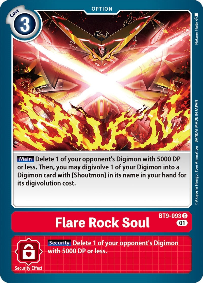 Image for Flare Rock Soul - Digimon Card Game