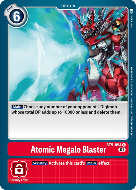 Image for Atomic Megalo Blaster - Digimon Card Game