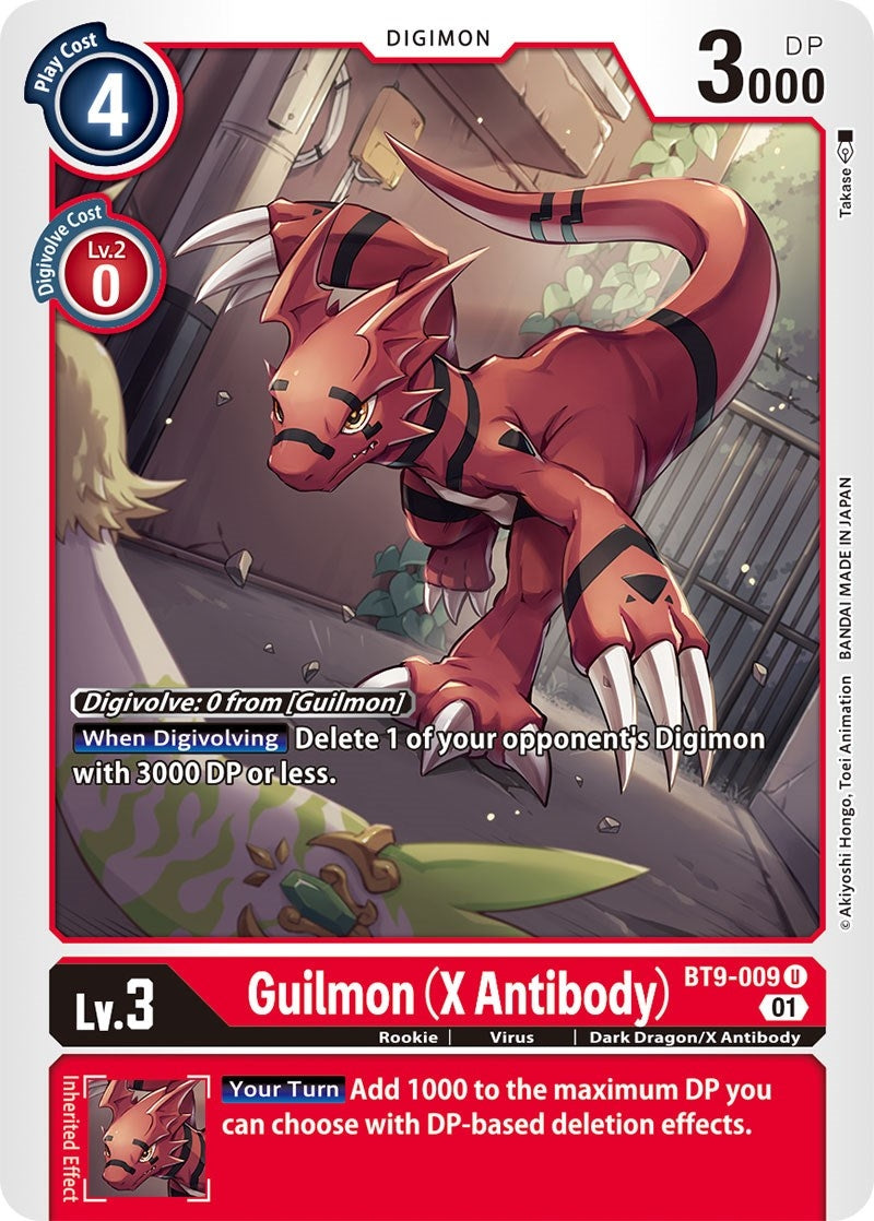 Image for Guilmon (X Antibody) - Digimon Card Game