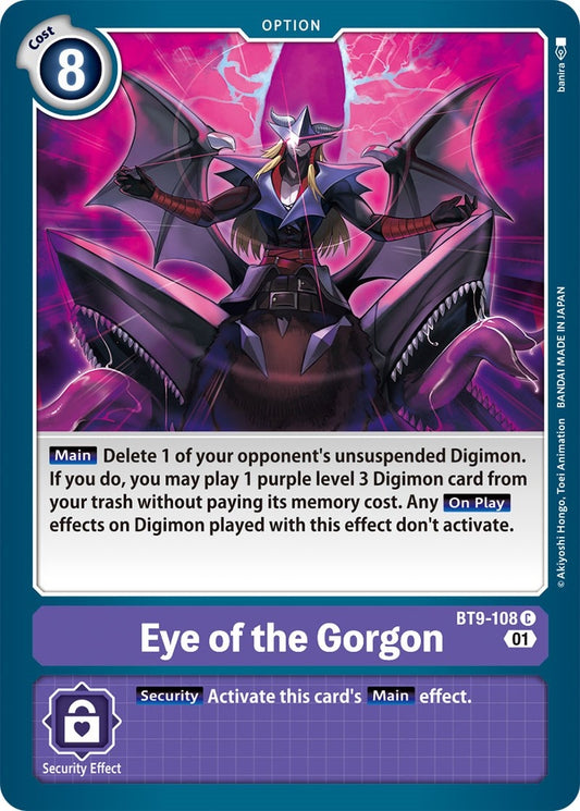 Image for Eye of the Gorgon - Digimon Card Game