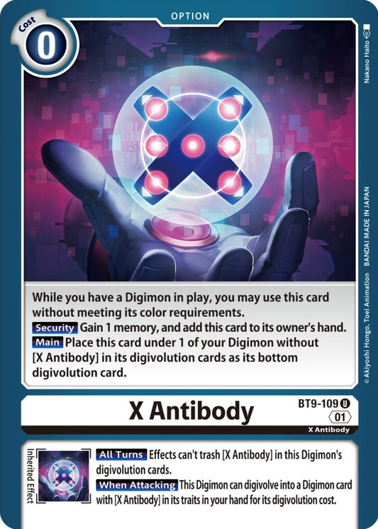 Image for X Antibody - Digimon Card Game