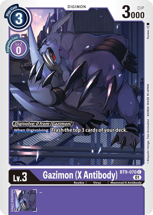 Image for Gazimon (X Antibody) - Digimon Card Game