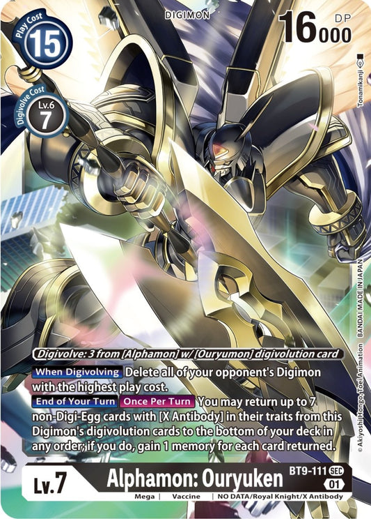 Image for Alphamon: Ouryuken - Digimon Card Game