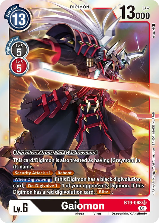 Image for Gaiomon - Digimon Card Game