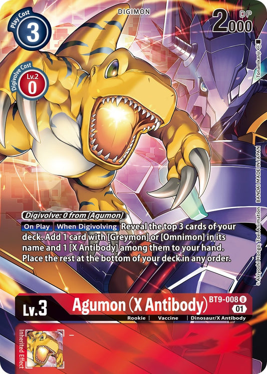 Image for Agumon (X Antibody) (Alternate Art) - Digimon Card Game