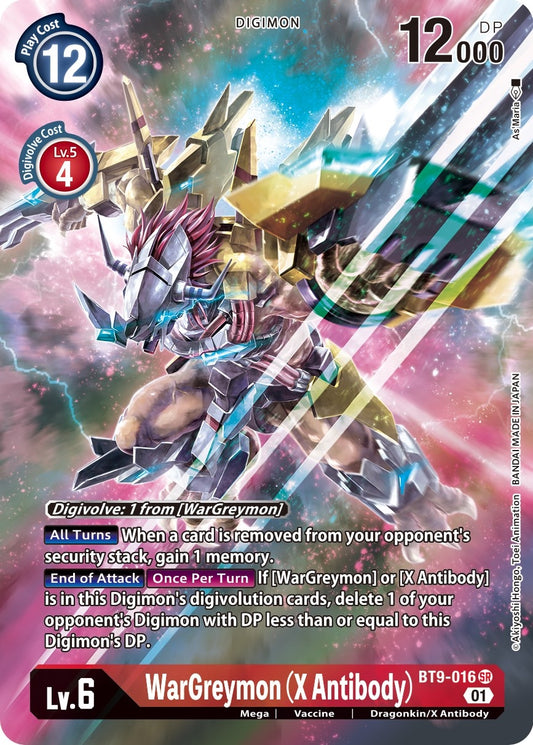 Image for WarGreymon (X Antibody) (Alternate Art) - Digimon Card Game