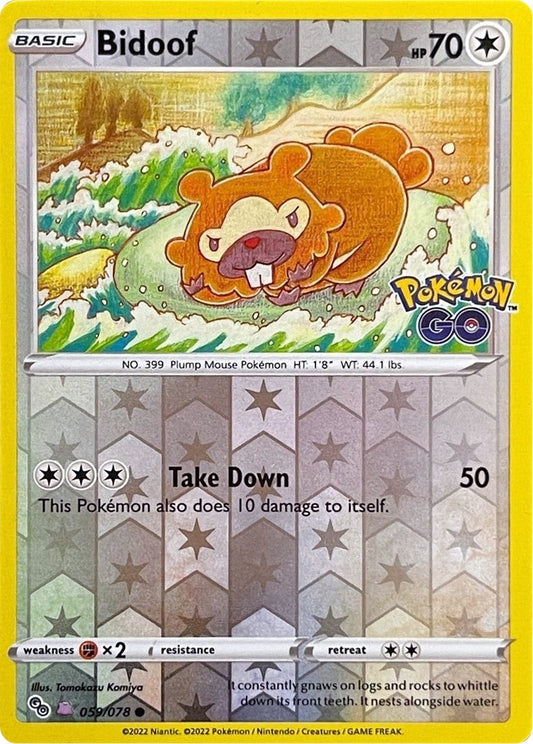Image for Bidoof (Peelable Ditto) - Pokemon