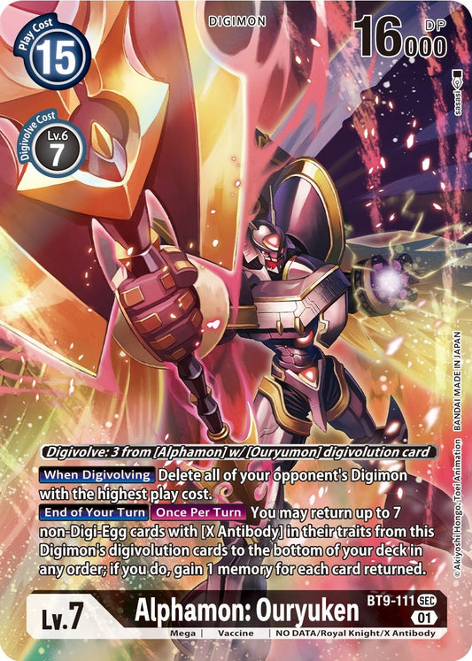 Image for Alphamon: Ouryuken (Alternate Art) - Digimon Card Game