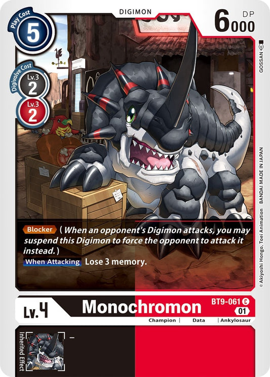 Image for Monochromon - Digimon Card Game