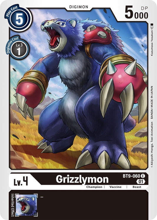 Image for Grizzlymon - Digimon Card Game