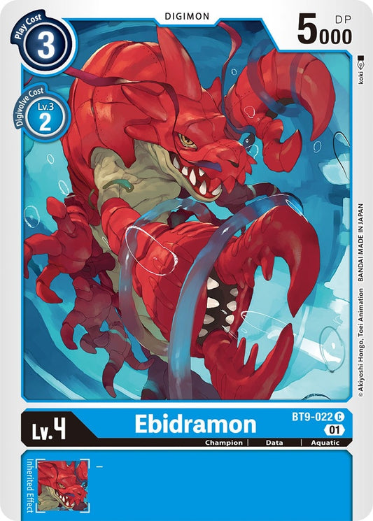 Image for Ebidramon - Digimon Card Game