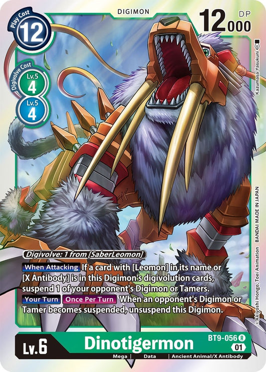 Image for Dinotigermon - Digimon Card Game