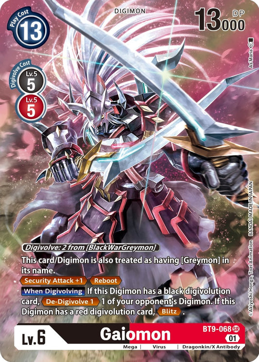 Image for Gaiomon (Alternate Art) - Digimon Card Game