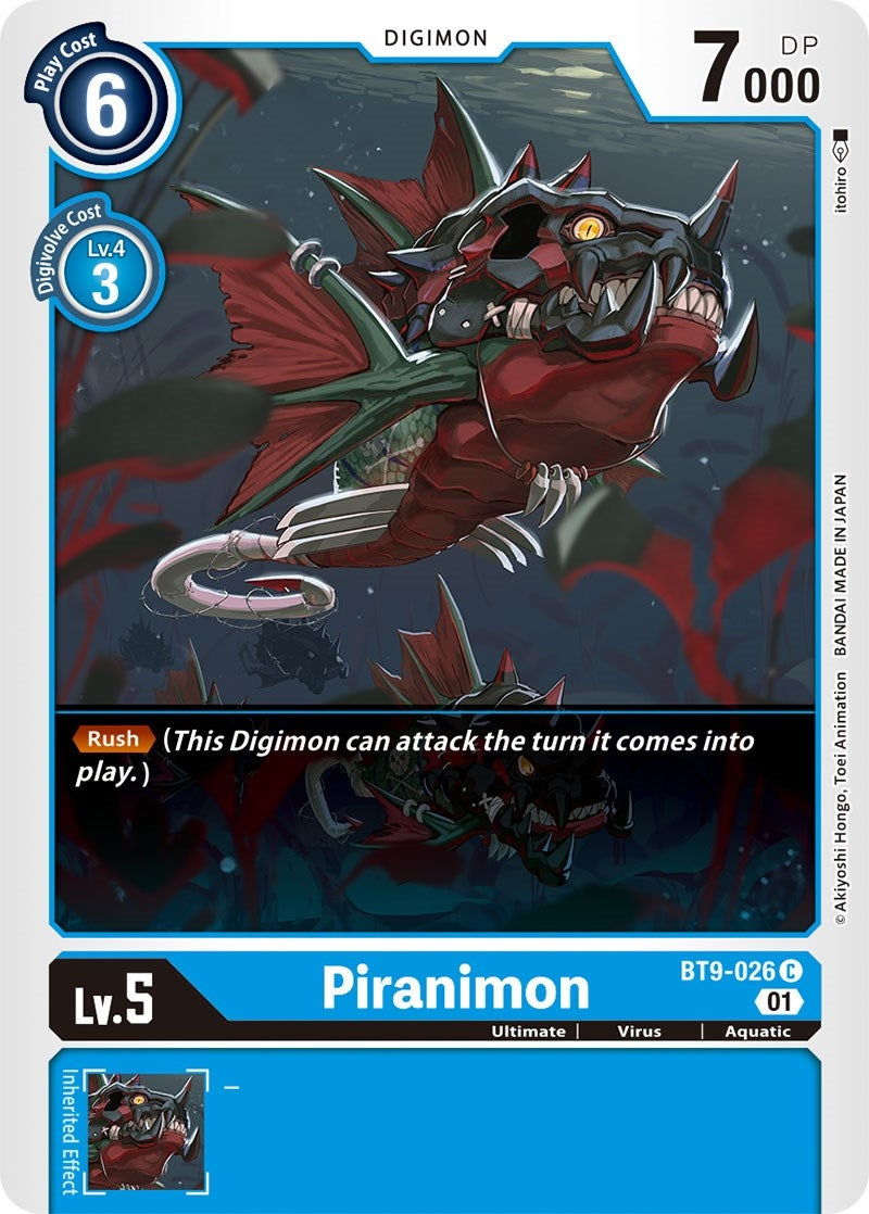 Image for Piranimon - Digimon Card Game