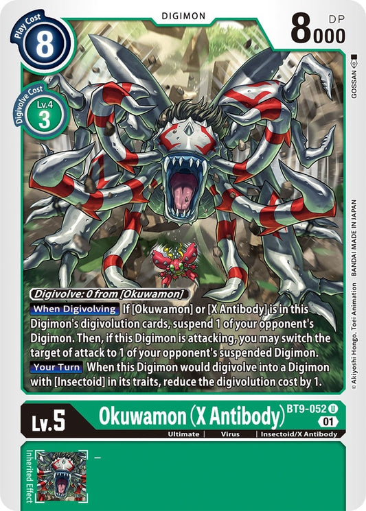 Image for Okuwamon (X Antibody) - Digimon Card Game