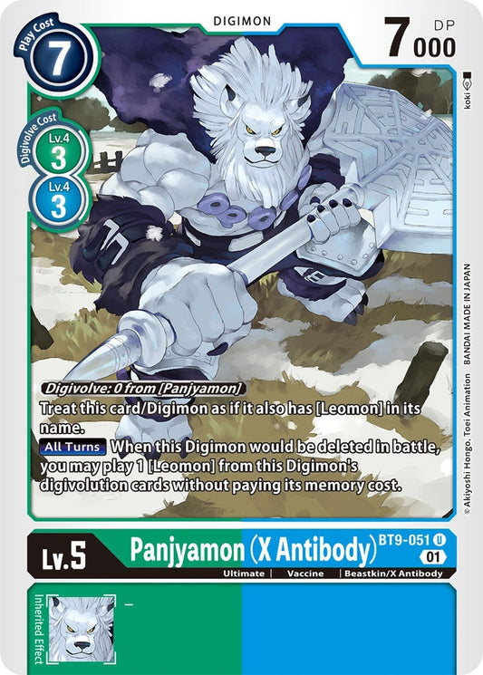 Image for Panjyamon (X Antibody) - Digimon Card Game