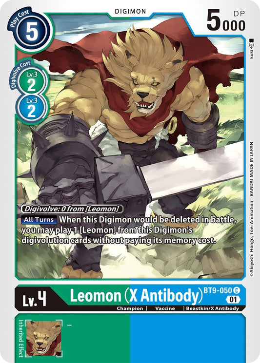 Image for Leomon (X Antibody) - Digimon Card Game