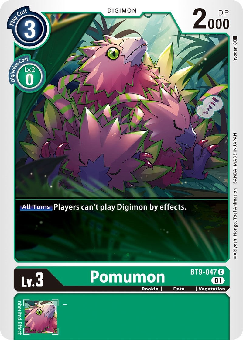 Image for Pomumon - Digimon Card Game