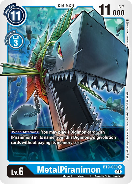 Image for MetalPiranimon - Digimon Card Game
