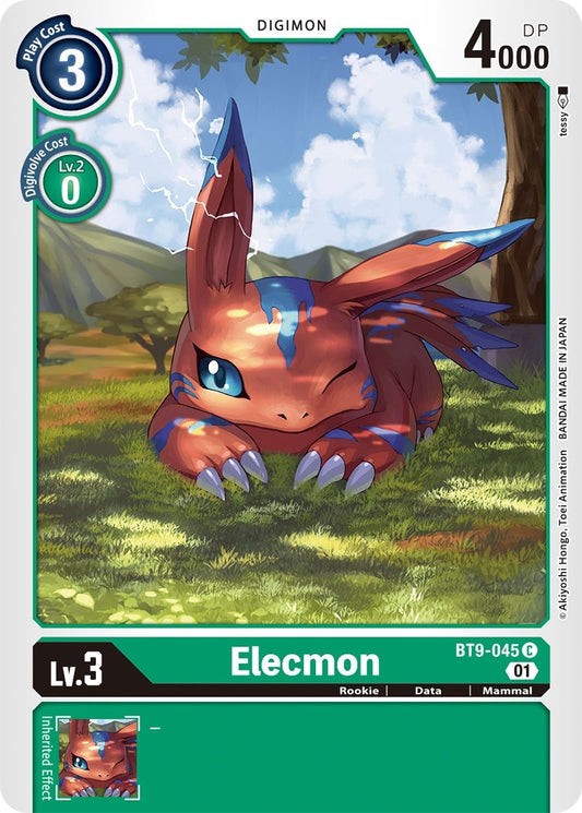 Image for Elecmon - Digimon Card Game