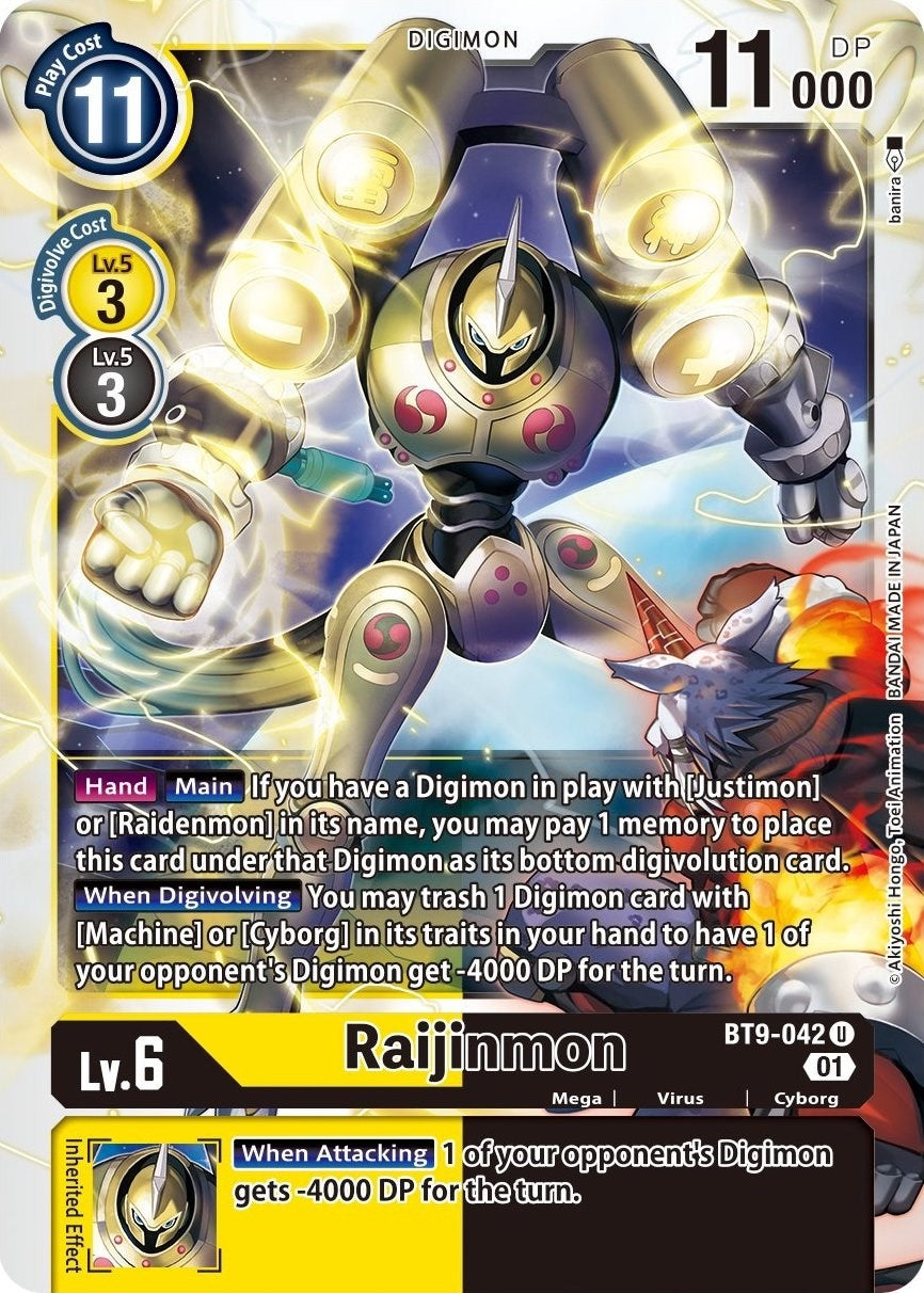 Image for Raijinmon - Digimon Card Game