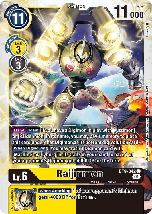 Image for Raijinmon - Digimon Card Game