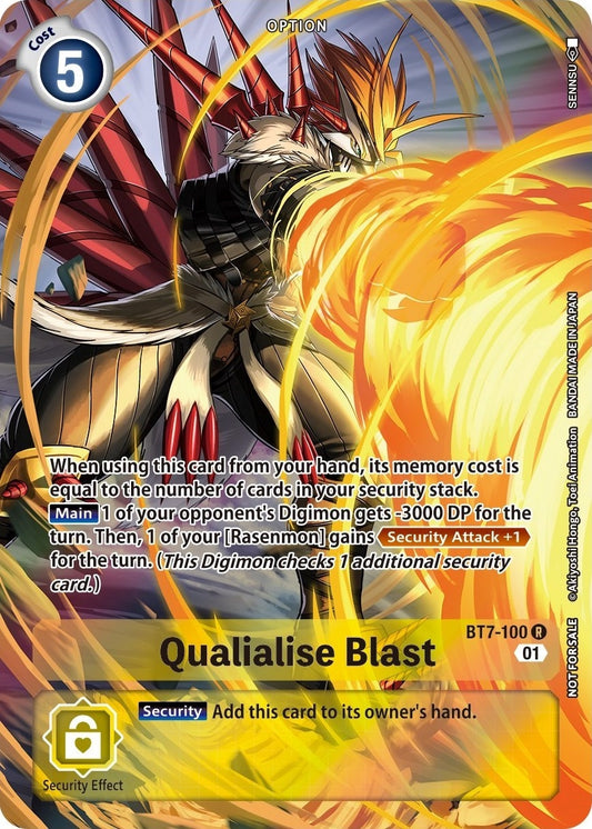 Image for Qualialise Blast (Summer 2022 Dash Pack) - Digimon Card Game