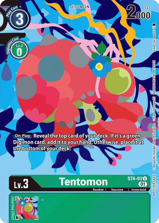 Image for Tentomon (Tamer's Card Set 2 Floral Fun) - Digimon Card Game