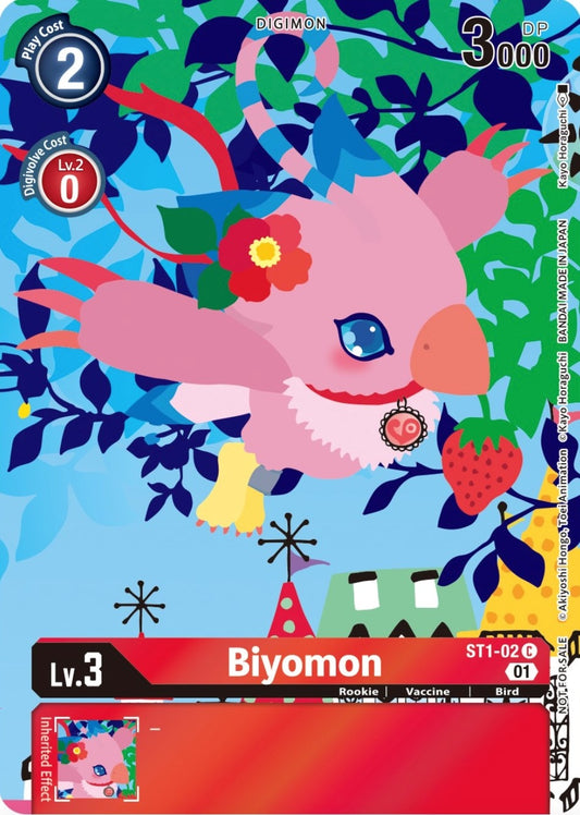Image for Biyomon (Tamer's Card Set 2 Floral Fun) - Digimon Card Game